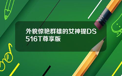 外貌惊艳群雄的女神提DS516T尊享版