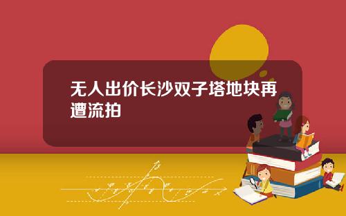 无人出价长沙双子塔地块再遭流拍