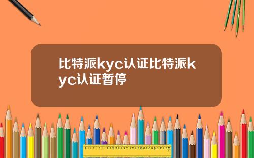 比特派kyc认证比特派kyc认证暂停