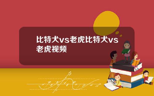 比特犬vs老虎比特犬vs老虎视频