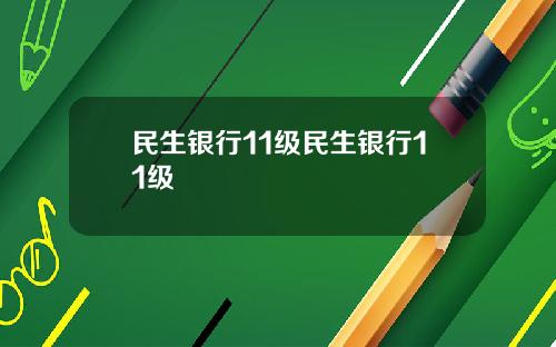 民生银行11级民生银行11级