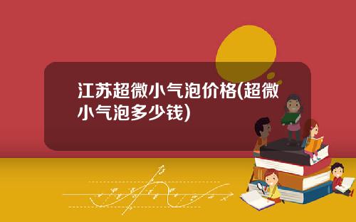江苏超微小气泡价格(超微小气泡多少钱)