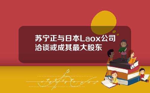 苏宁正与日本Laox公司洽谈或成其最大股东
