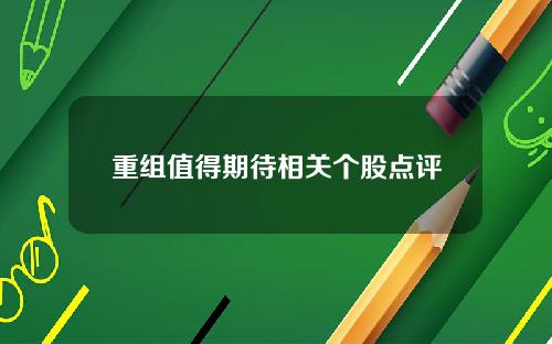重组值得期待相关个股点评