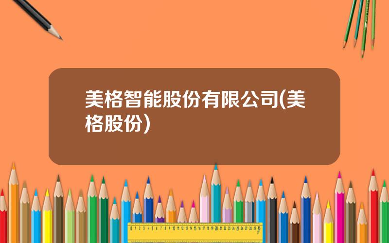 美格智能股份有限公司(美格股份)
